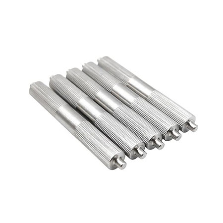 Discover precision custom knurled pins for secure, non-slip grip in mechanical assemblies. Ideal for industrial equipment, handles, and precise positioning applications. Request a quote today.